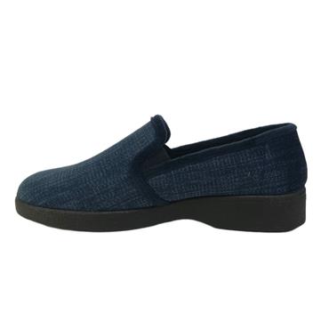 HUSH MENS SLIPPER-NAVY BLUE